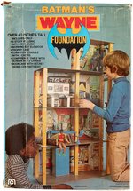 MEGO BATMAN'S WAYNE FOUNDATION IN BOX.