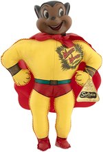 MIGHTY MOUSE RARE 1940s VINYL DOLL (COLOR VARIETY).