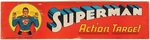 SUPERMAN ACTION TARGET RARE BOXED GAME.