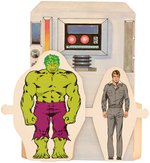 HULK HIDE-A-WAY PLAYCASE SEARS EXCLUSIVE BY TARA TOY FOR MEGO IN BOX.