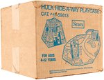 HULK HIDE-A-WAY PLAYCASE SEARS EXCLUSIVE BY TARA TOY FOR MEGO IN BOX.