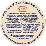 THE JUNIOR JUSTICE SOCIETY OF AMERICA 1945 COMPLETE CLUB KIT WITH PATCH & RARE VARIANTS.