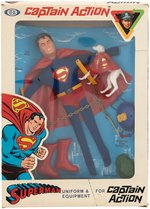 CAPTAIN ACTION - SUPERMAN UNIFORM & EQUIPMENT BOXED SET.