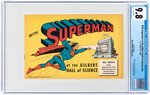 WITH SUPERMAN AT THE GILBERT HALL OF SCIENCE #NN 1948 CGC 9.8 NM/MINT.