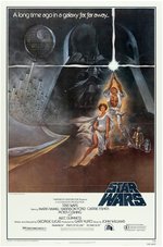 STAR WARS STYLE A ORIGINAL 1977 ONE SHEET MOVIE POSTER (FOURTH PRINTING).