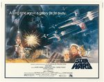 STAR WARS HIGH GRADE HALF-SHEET MOVIE POSTER.