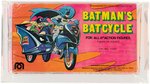 MEGO BATCYCLE IN ILLUSTRATED BOX CAS 85 LOOSE IN BOX.