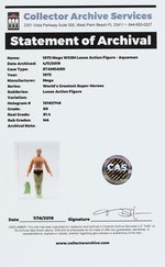 MEGO "WORLD'S GREATEST SUPER-HEROES" AQUAMAN CAS 80 LOOSE.