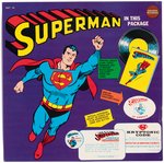 SUPERMAN GOLDEN RECORDS BOXED SET WITH SUPERMAN RECORD COMIC #NN 1966 CGC 8.5 VF+.