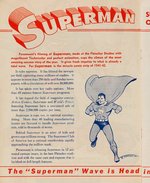 "CAMPAIGN BOOK FOR SUPERMAN" FLEISCHER STUDIOS/PARAMOUNT PICTURES THEATER PRESSBOOK.