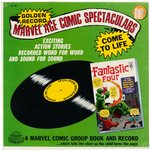 GOLDEN RECORD MARVEL AGE COMIC SPECTACULARS - FANTASTIC FOUR FACTORY-SEALED COMIC/RECORD SET.