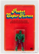 MEGO POCKET SUPER HEROES INCREDIBLE HULK CARDED ACTION FIGURE CAS 80.