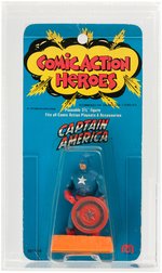 MEGO COMIC ACTION HEROES - CAPTAIN AMERICA CARDED ACTION FIGURE CAS 70.