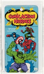 MEGO COMIC ACTION HEROES - CAPTAIN AMERICA CARDED ACTION FIGURE CAS 70.