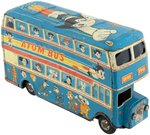 MIGHTY ATOM/ASTRO BOY "ATOM BUS" DOUBLE-DECKER BUS FRICTION TOY.