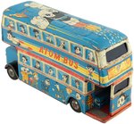 MIGHTY ATOM/ASTRO BOY "ATOM BUS" DOUBLE-DECKER BUS FRICTION TOY.