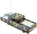 MIGHTY ATOM/ASTRO BOY "ATOM PATROL" FRICTION POLICE CAR WITH SIREN.