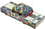 MIGHTY ATOM/ASTRO BOY "ATOM PATROL" FRICTION POLICE CAR WITH SIREN.