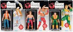 CHUCK NORRIS KARATE KOMMANDOS LOT OF SIX CARDED ACTION FIGURES.