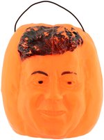 KENNEDY FIGURAL PUMPKIN HALLOWEEN CANDY PAIL.