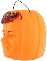 KENNEDY FIGURAL PUMPKIN HALLOWEEN CANDY PAIL.