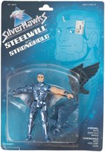 SILVERHAWKS STEELWILL CARDED ACTION FIGURE.