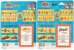 "SUPER POWERS COLLECTION - JOKER & PENGUIN" PAIR ON 23-BK CARDS.