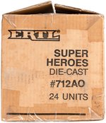 ERTL DC COMICS DIE-CAST SUPERHEROES CASE OF 24.