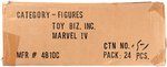 TOY BIZ MARVEL SUPER-HEROES SERIES 4 CASE OF 24.