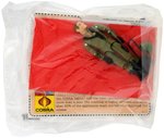 G.I. JOE MAIL AWAY SET OF SIX FIGURES WITH ID CARDS SEALED IN BAGS.