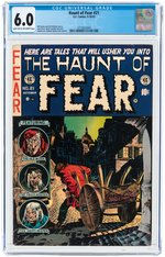 HAUNT OF FEAR #21 SEPTEMBER-OCTOBER 1953 CGC 6.0 FINE.