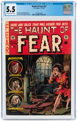 HAUNT OF FEAR #22 NOVEMBER-DECEMBER 1953 CGC 5.5 FINE-.