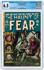 HAUNT OF FEAR #23 JANUARY-FEBRUARY 1954 CGC 6.5 FINE+ (DOUBLE COVER).