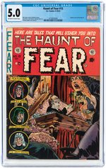 HAUNT OF FEAR #15 SEPTEMBER-OCTOBER 1952 CGC 5.0 VG/FINE.