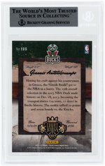2013-14 PANINI COURT KINGS #125 GIANNIS ANTETOKOUNMPO ROOKIE CARD BGS 9 MINT.