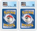 2002 POKÉMON NEO DESTINY SET HOLO LOT OF TWO GRADED (SHINING CARDS).