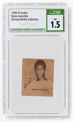 1949-50 ACEBO - MARIO ARENCIBIA CSG 1.5 FAIR (RICHARD MERKIN COLLECTION).