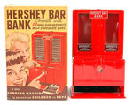 "HERSHEY BAR BANK" IN BOX.