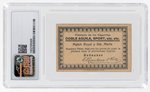 1931 DOBLE AGUILA - PEREZ/CAPOTE #89 CSG 2.5 GOOD+ (RICHARD MERKIN COLLECTION).