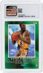 1996-97 E-X2000 #30 KOBE BRYANT (HOF) ROOKIE CARD CSG 7.5 NEAR MINT+.