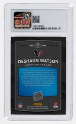 2017 DONRUSS OPTIC ORANGE DESHAUN WATSON #195 ROOKIE CARD (#67/199) CSG 9 MINT.