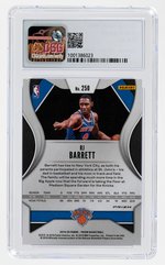 2019-20 PANINI PRIZM #250 RJ BARRETT PINK ICE ROOKIE CARD CSG 8 NM/MINT.