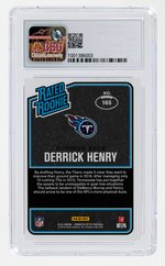 2016 DONRUSS OPTIC HOLO #165 DERRICK HENRY HOLO ROOKIE CARD CSG 9.5 GEM MINT.