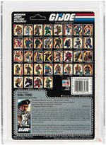 G.I. JOE - DIAL-TONE COMMUNICATIONS SERIES 5/36 BACK PROOF CARD AFA 90 NM+/MINT.