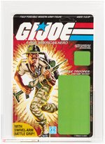 G.I. JOE - JUNGLE TROOPER RECONDO SERIES 3/32 BACK PROOF CARD AFA 95 MINT.