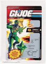 G.I. JOE - FIREFLY COBRA SABOTUER SERIES 11/12 BACK PROOF CARD CAS 95.