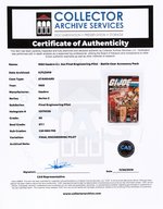 G.I. JOE - BATTLE GEAR ACCESSORY PACK (FINAL ENGINEERING PILOT) SERIES 2/20 BACK CAS 85.