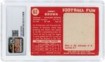 1958 TOPPS #62 JIM BROWN (HOF) ICONIC ROOKIE CARD CSG 4 VG/EX.
