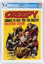 CREEPY #1 1964 CGC 9.4 NM (FIRST UNCLE CREEPY).