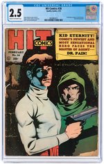 HIT COMICS #26 FEBRUARY 1943 CGC 2.5 GOOD+.